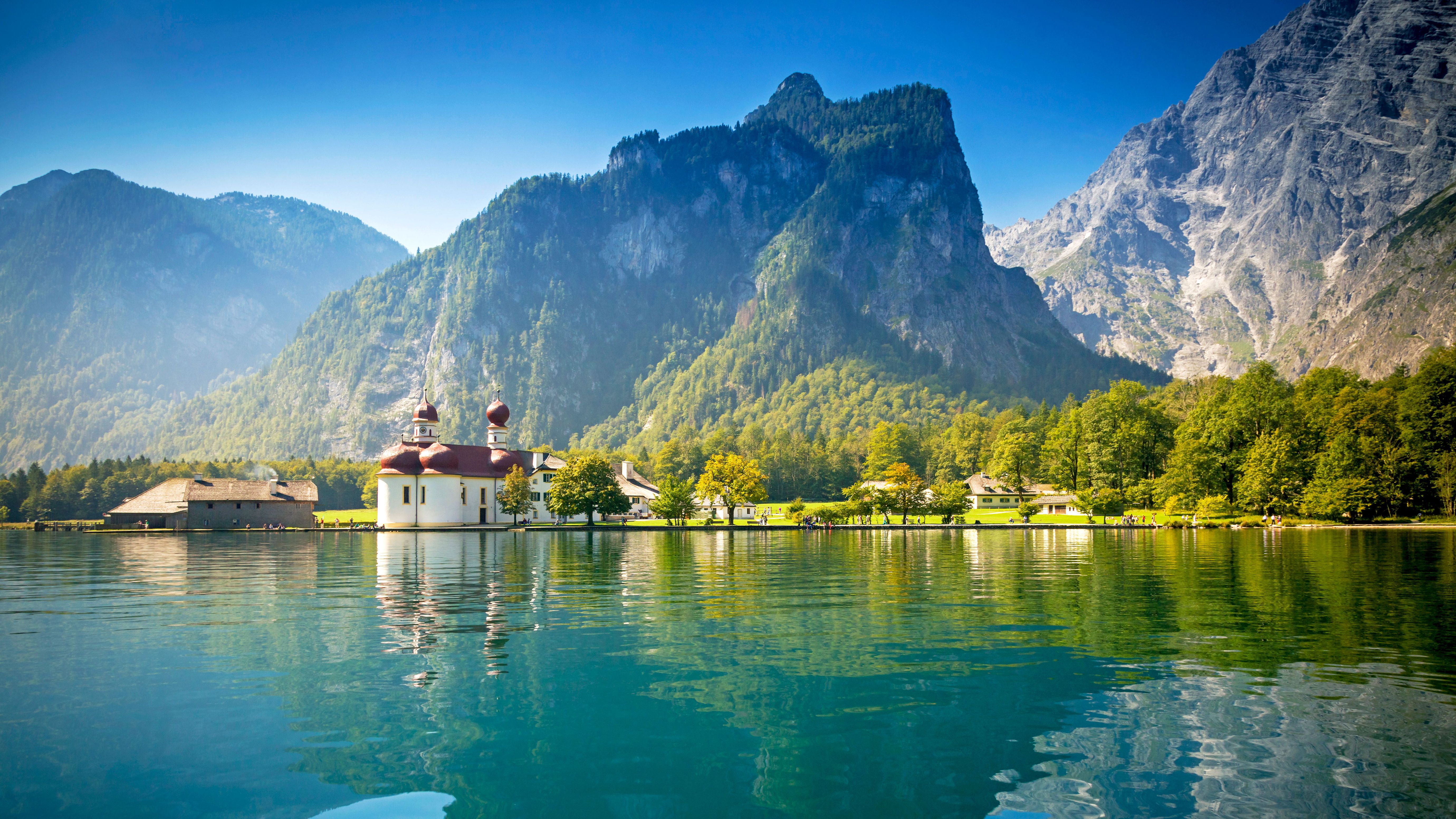 Deutsche Stadt mit historischer Architektur